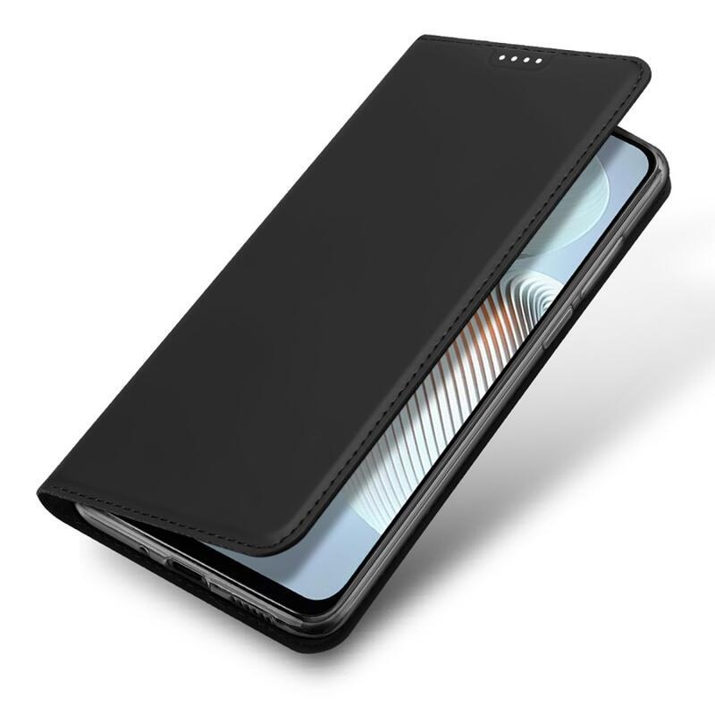 DUX PU kožené pouzdro na mobil Xiaomi Poco M4 5G - černé