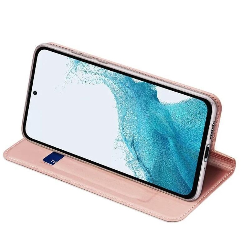 DUX stylové pouzdro na Samsung Galaxy A54 5G  - růžovozlaté