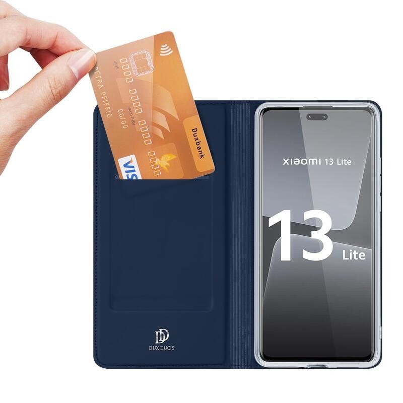 DUX stylové pouzdro na Xiaomi 13 Lite - tmavěmodré