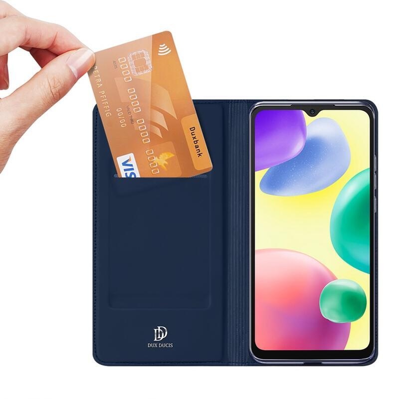 DUX stylové pouzdro na Xiaomi Redmi 10A - tmavěmodré