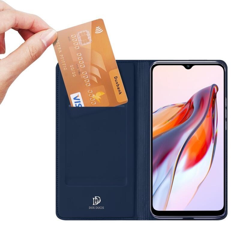 DUX stylové pouzdro na Xiaomi Redmi 12C - tmavěmodré