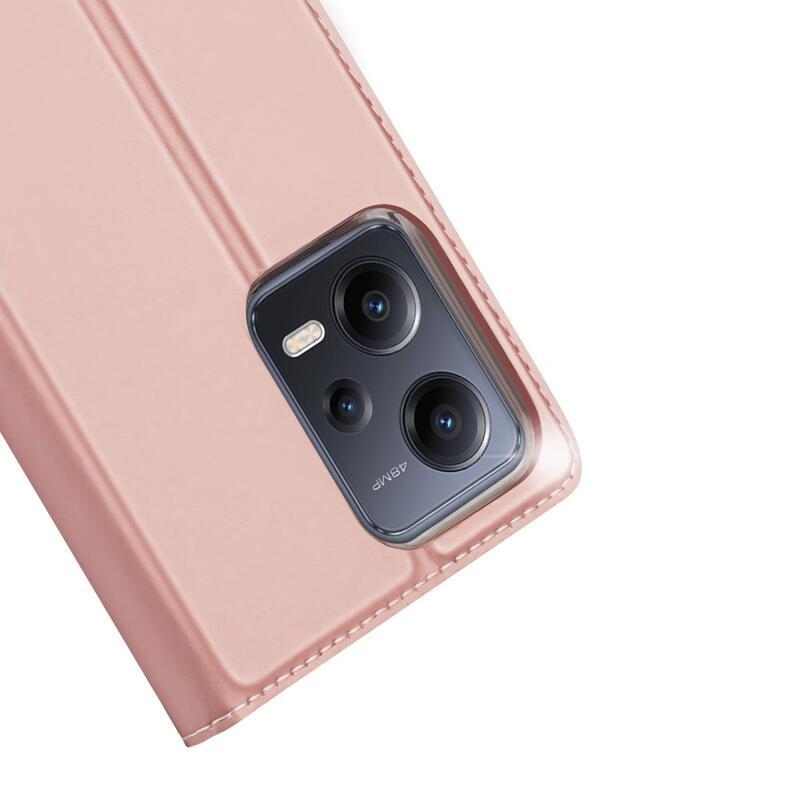 DUX stylové pouzdro na Xiaomi Redmi Note 12 5G/Poco X5 5G - růžovozlaté