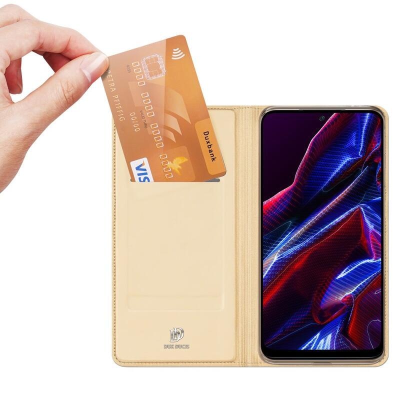 DUX stylové pouzdro na Xiaomi Redmi Note 12 5G/Poco X5 5G - zlaté