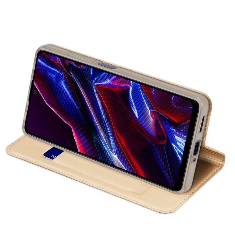 DUX stylové pouzdro na Xiaomi Redmi Note 12 5G/Poco X5 5G - zlaté