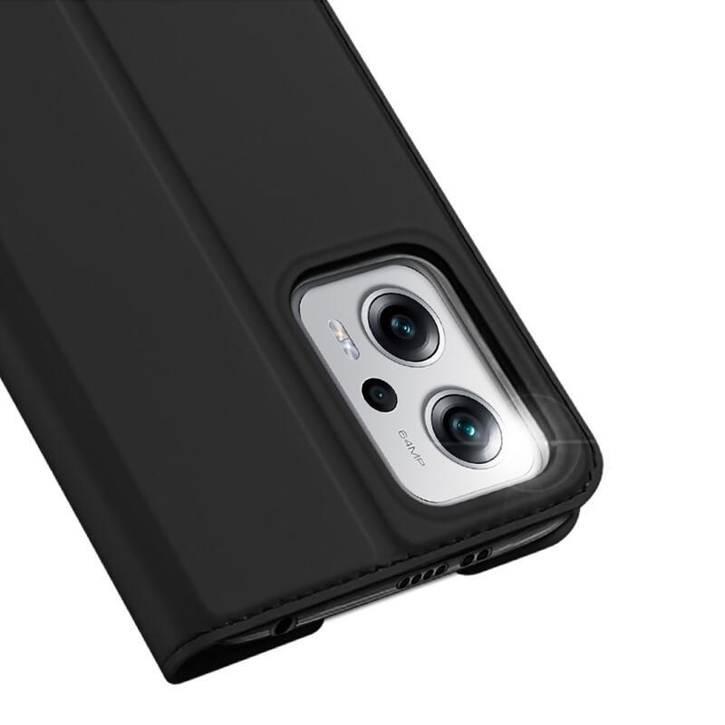 DUX stylové PU kožené pouzdro na mobil Xiaomi Poco X4 GT 5G - černé