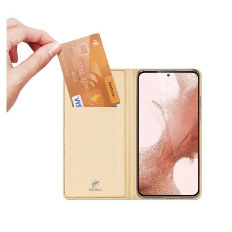 DUX zavírací pouzdro na mobil Samsung Galaxy S23+ - zlaté