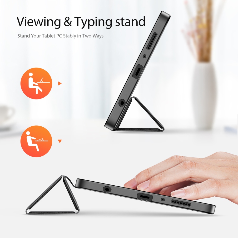 DUX zavírací pouzdro na tablet Samsung Galaxy Tab A11/Tab A9 - černé