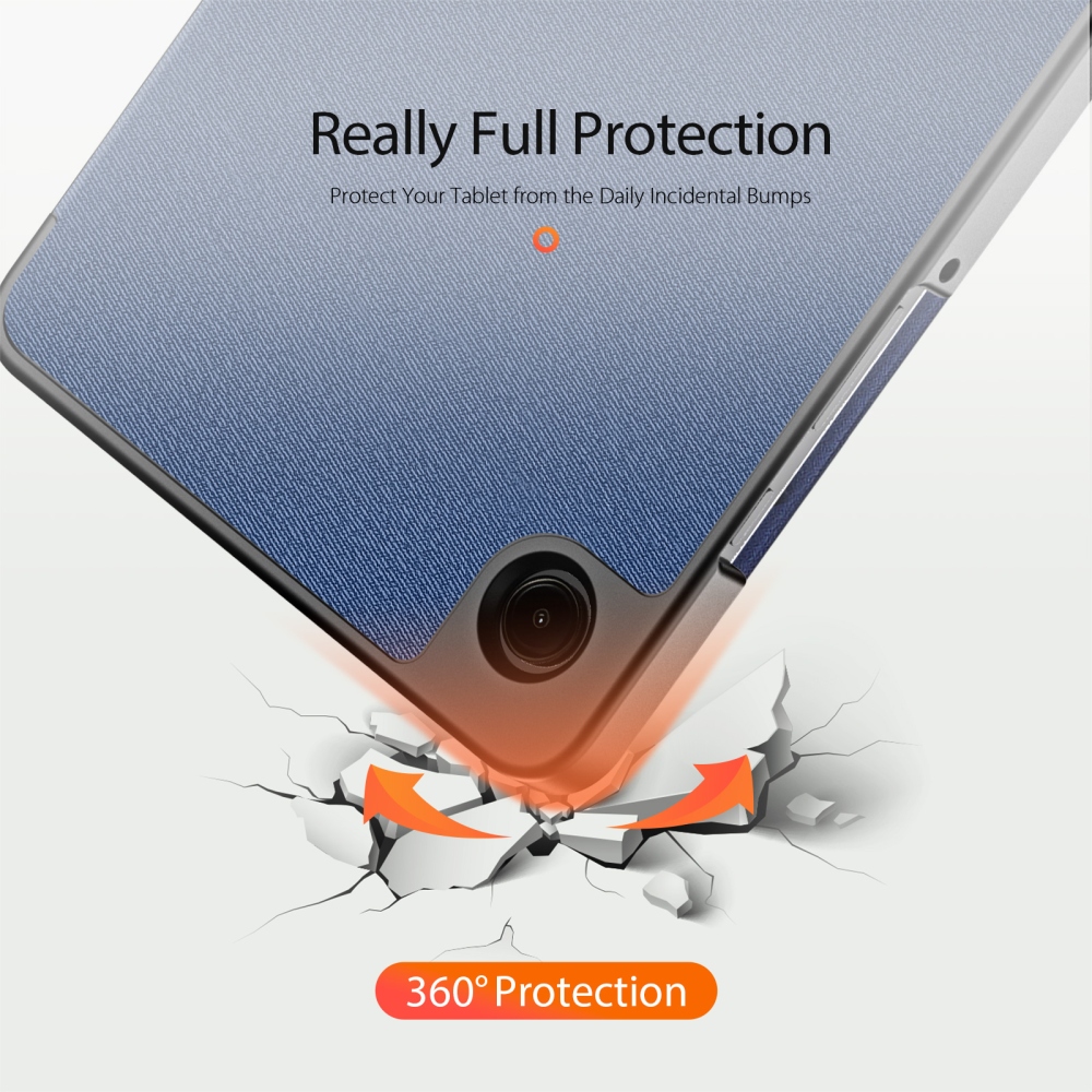 DUX zavírací pouzdro na tablet Samsung Galaxy Tab A11/Tab A9 - modré
