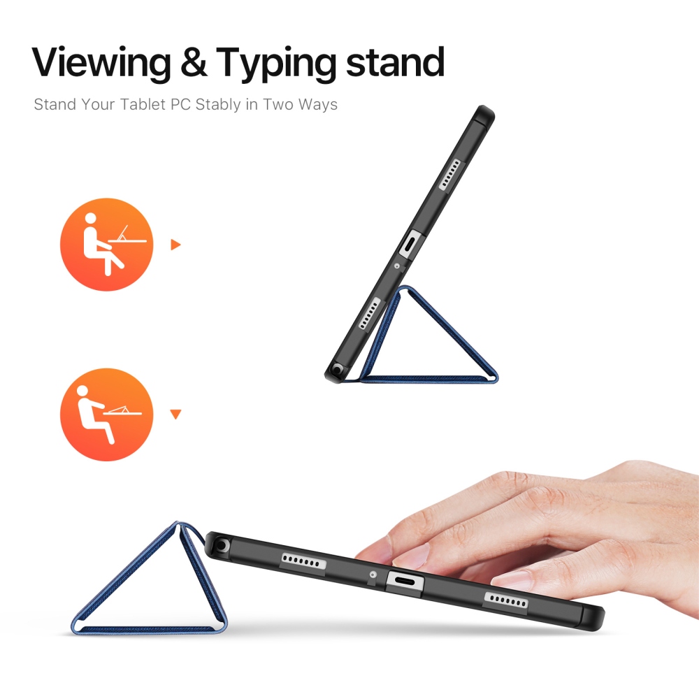 DUX zavírací pouzdro na tablet Samsung Galaxy Tab A11+/Tab A9+ - modré