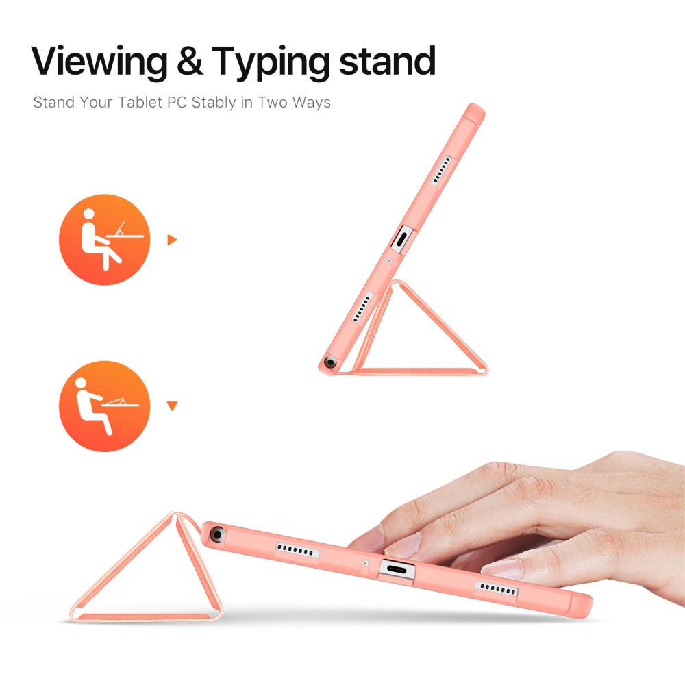 DUX zavírací pouzdro na tablet Samsung Galaxy Tab A11+/Tab A9+ - růžové