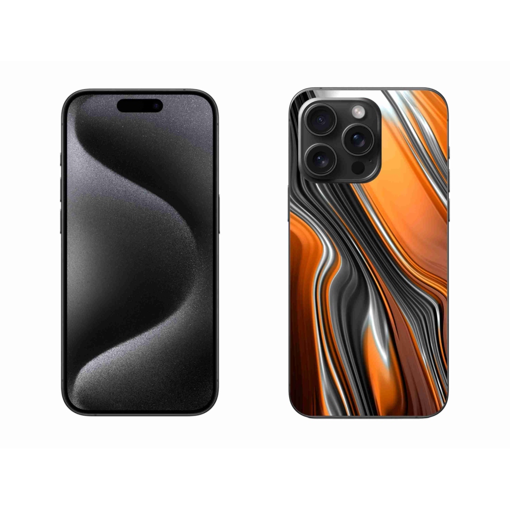 Gelový kryt mmCase na iPhone 15 Pro Max - abstrakt 3