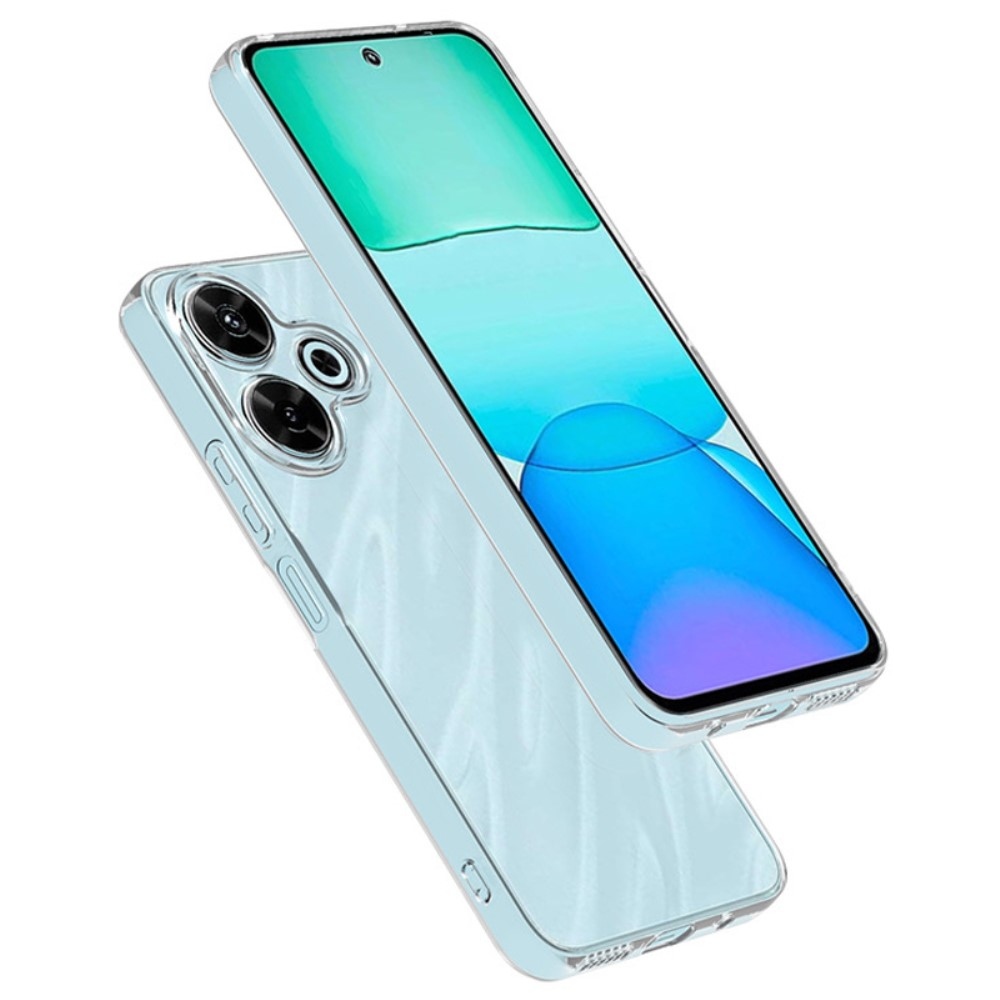 Tenký průhledný gelový obal na Xiaomi Redmi 13 4G/Poco M6 4G - průhledný