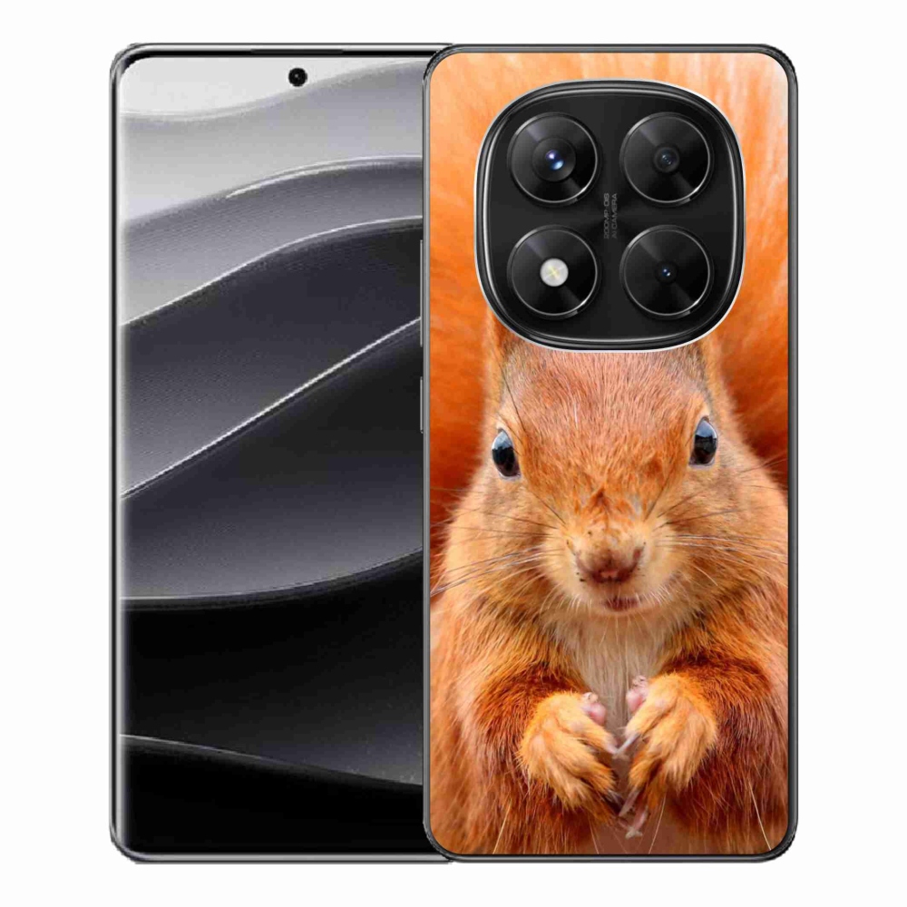Gelový kryt mmCase na Xiaomi Redmi Note 14 Pro 5G/Poco X7 5G - veverka
