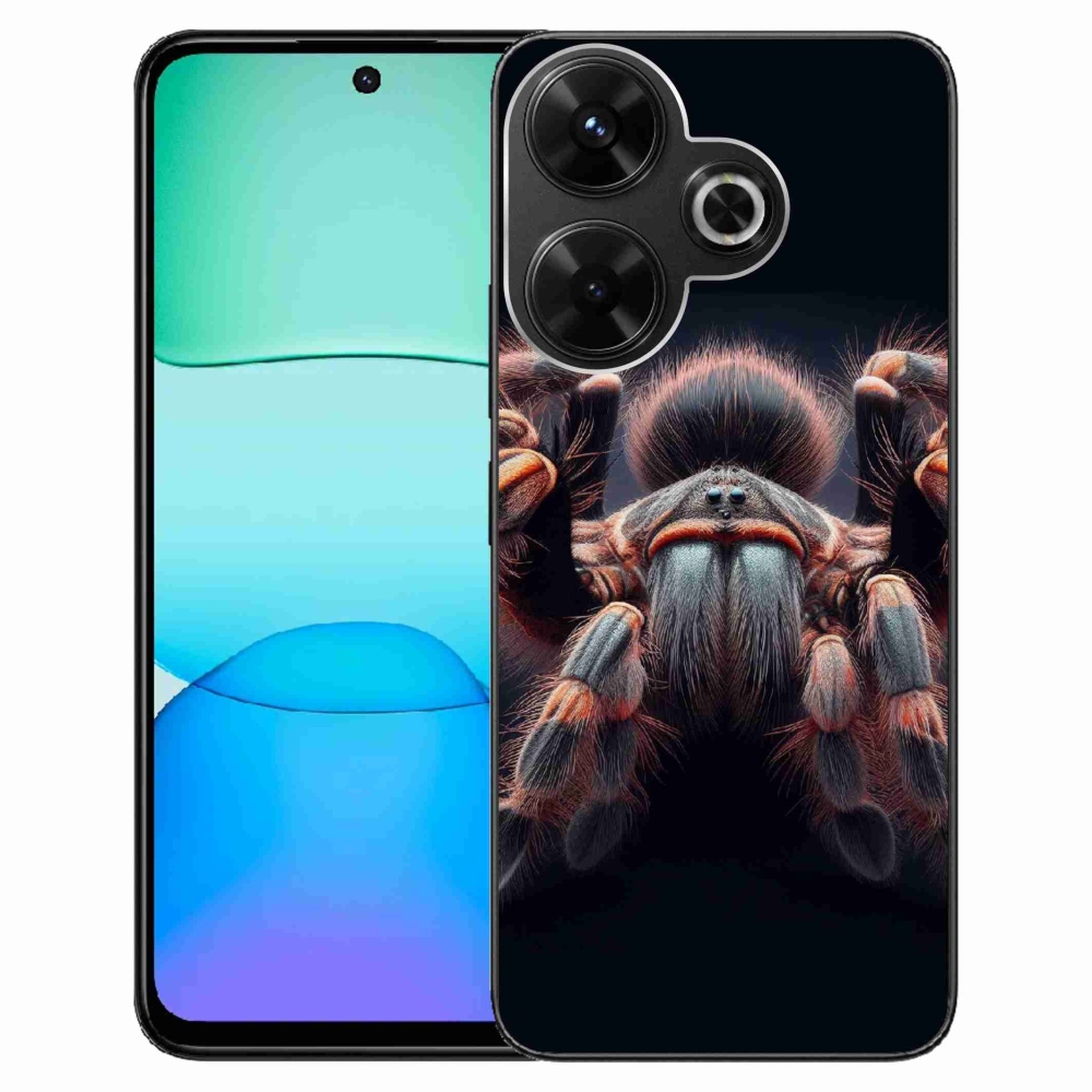 Gelový kryt mmCase na Xiaomi Redmi 13 4G/Poco M6 4G - tarantule
