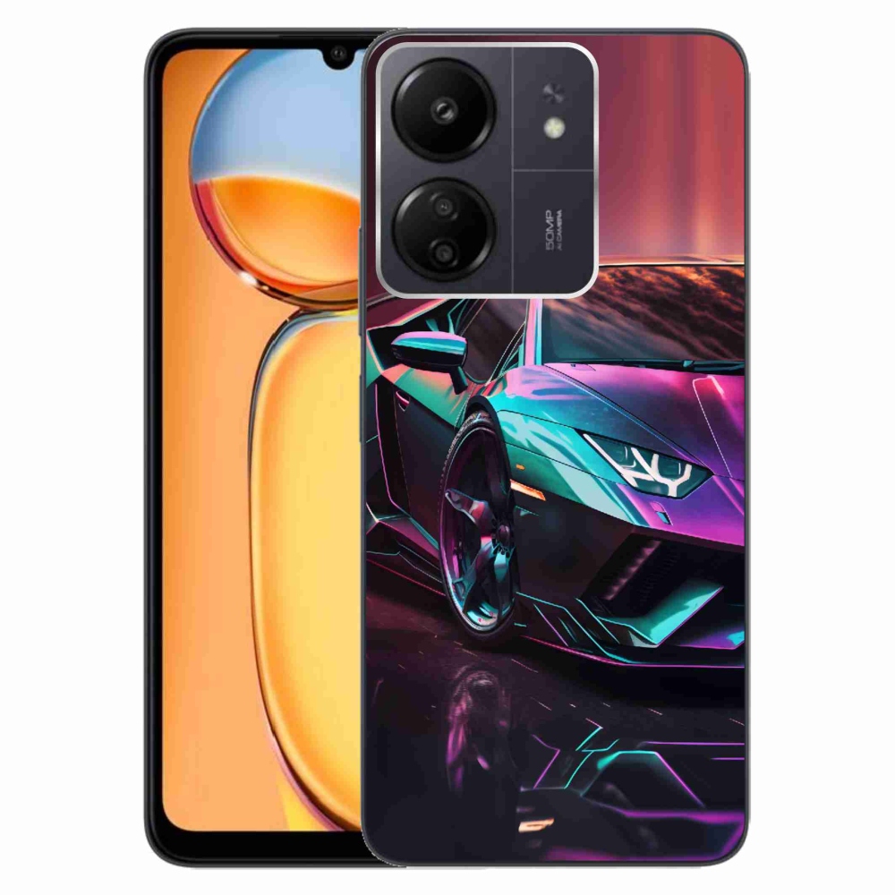 Gelový kryt mmCase na Xiaomi Poco C65/Redmi 13C - auto 8