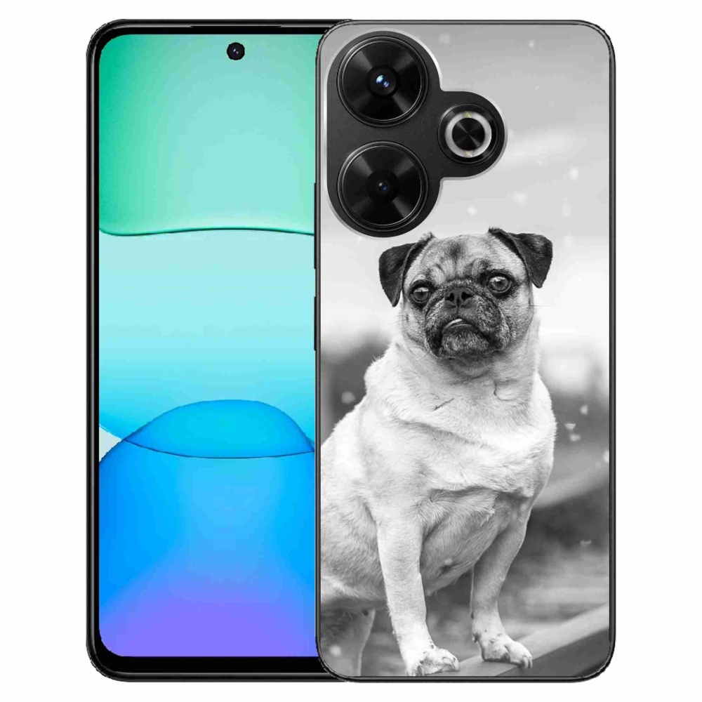 Gelový obal mmCase na Xiaomi Redmi 13 4G/Poco M6 4G - mops