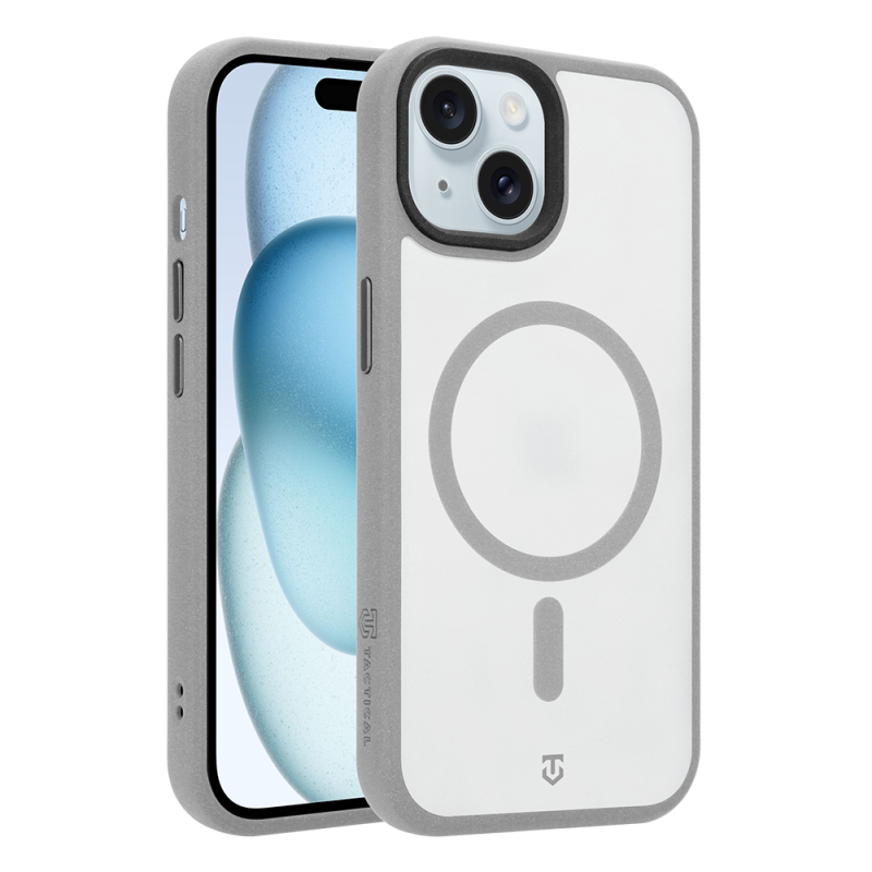 Tactical MagForce Hypersand Kryt pro Apple iPhone 15 Light Grey