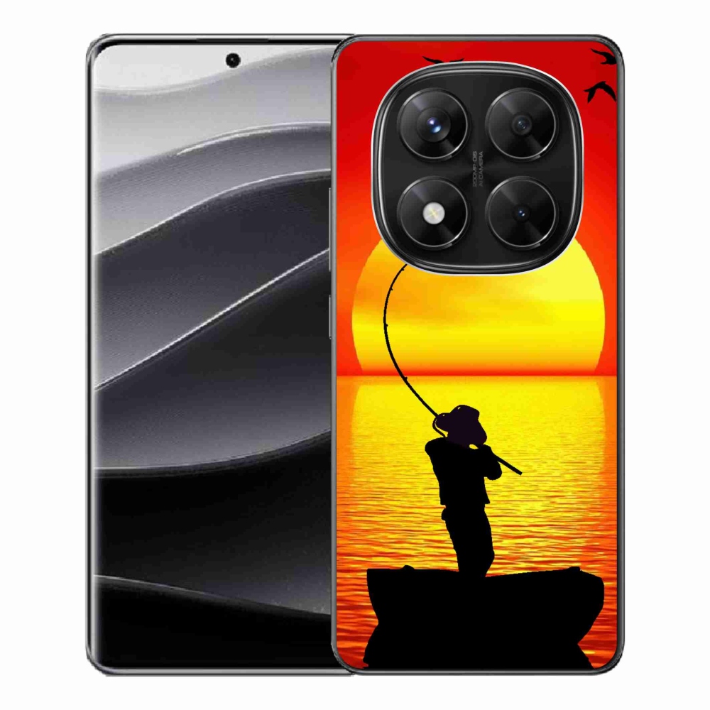 Gelový kryt mmCase na Xiaomi Redmi Note 14 Pro 5G/Poco X7 5G - rybaření