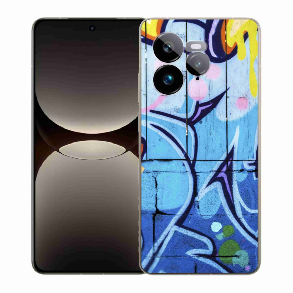 Gelový kryt mmCase na Realme GT 7 Pro 5G - graffiti