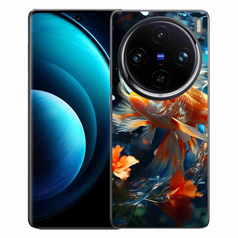 Gelový kryt mmCase na Vivo X100 Pro 5G - rybka