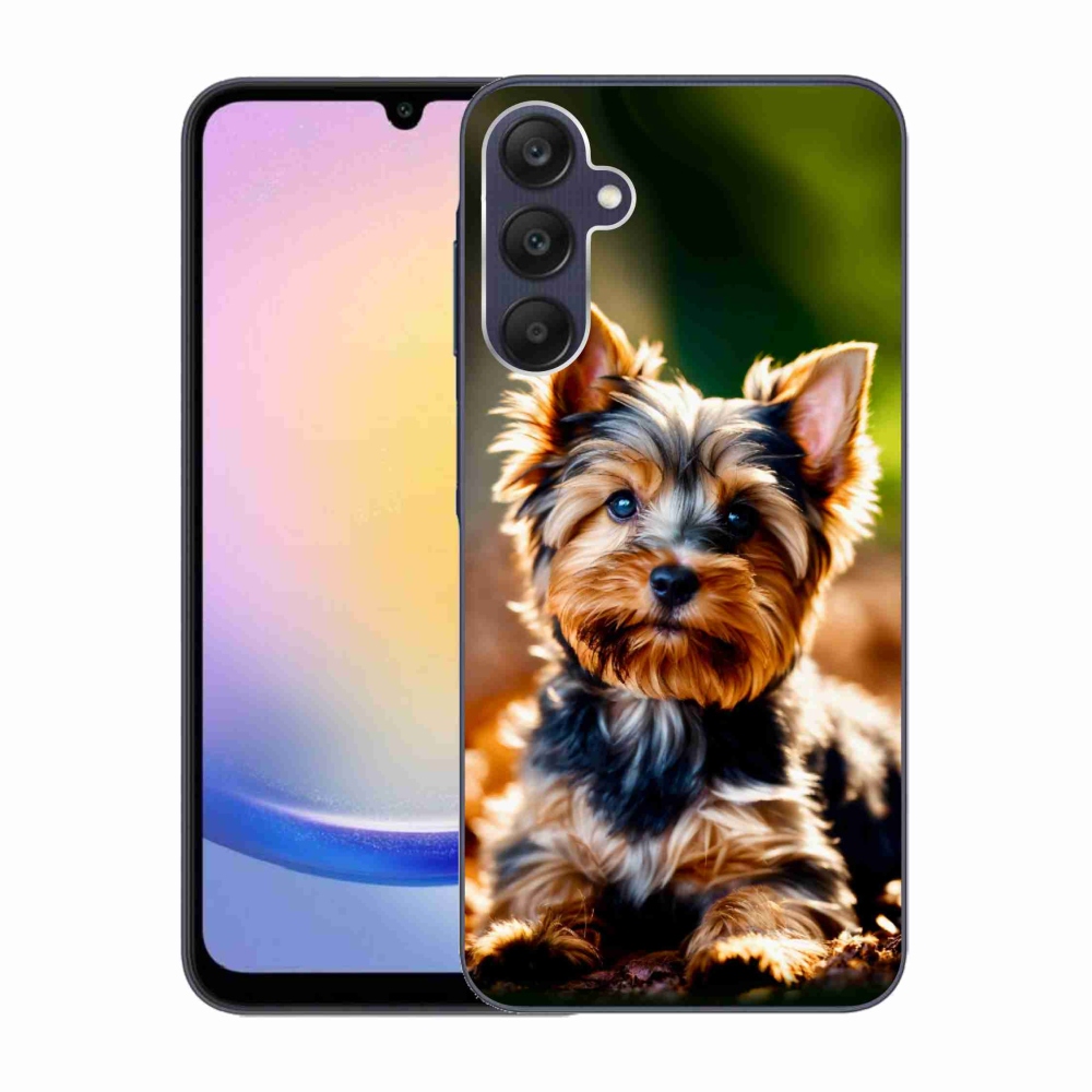 Gelový kryt mmCase na Samsung Galaxy A25 5G - jorkšír 10