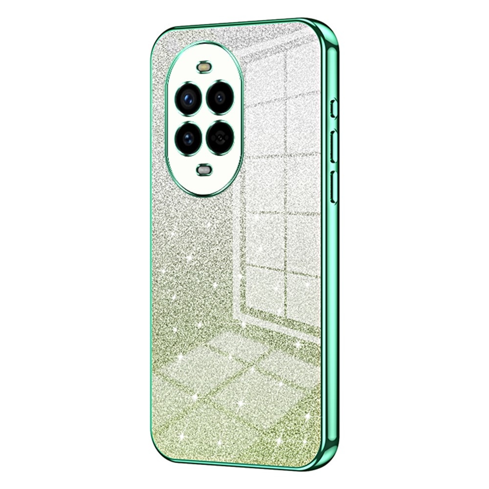 Cut gelový třpytivý obal na Huawei Nova 13 Pro 5G - zelený