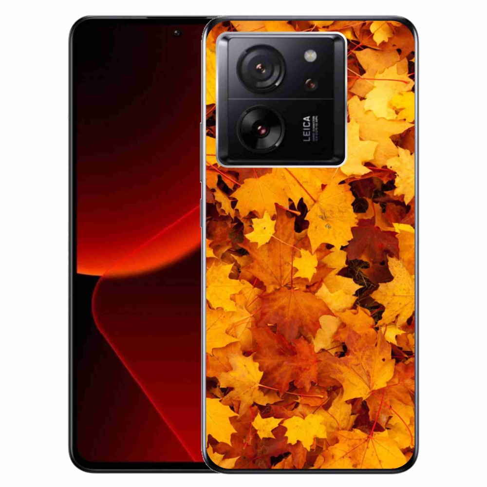 Gelový kryt mmCase na Xiaomi 13T/13T Pro - javorové listy