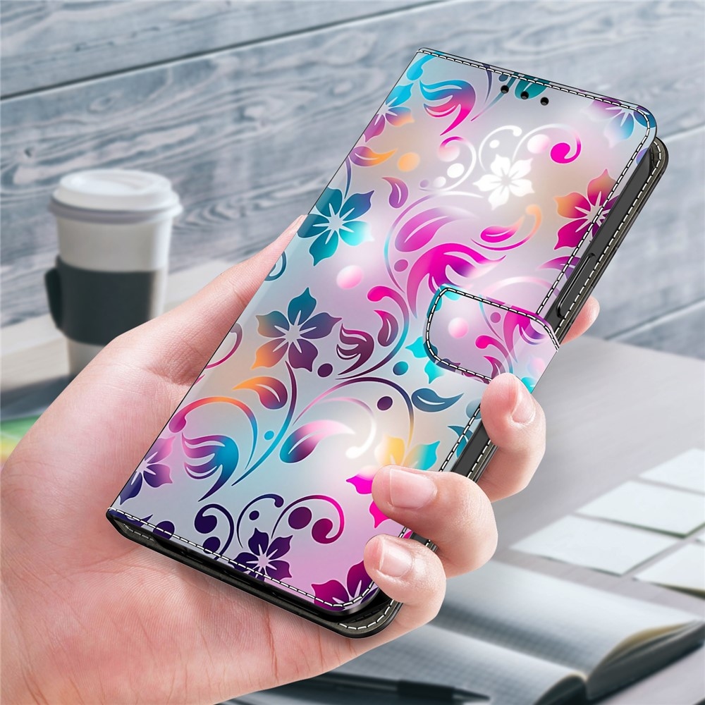 Firmly knížkové pouzdro na Samsung Galaxy A17 5G/A26 5G - barevné květy