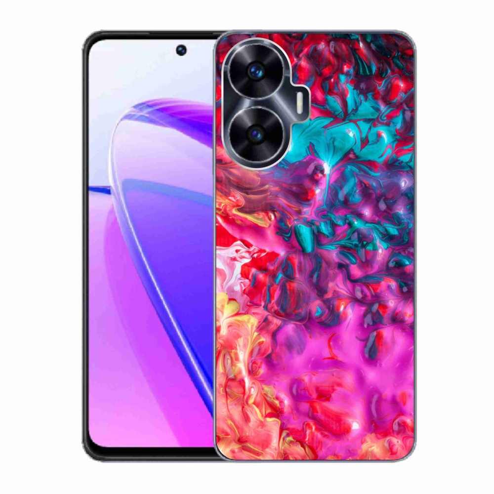 Gelový kryt mmCase na Realme C55 - abstrakt 27