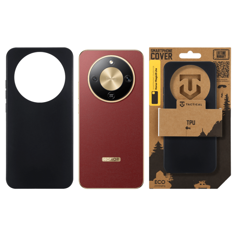 Tactical TPU Kryt pro Honor Magic8 Lite Black