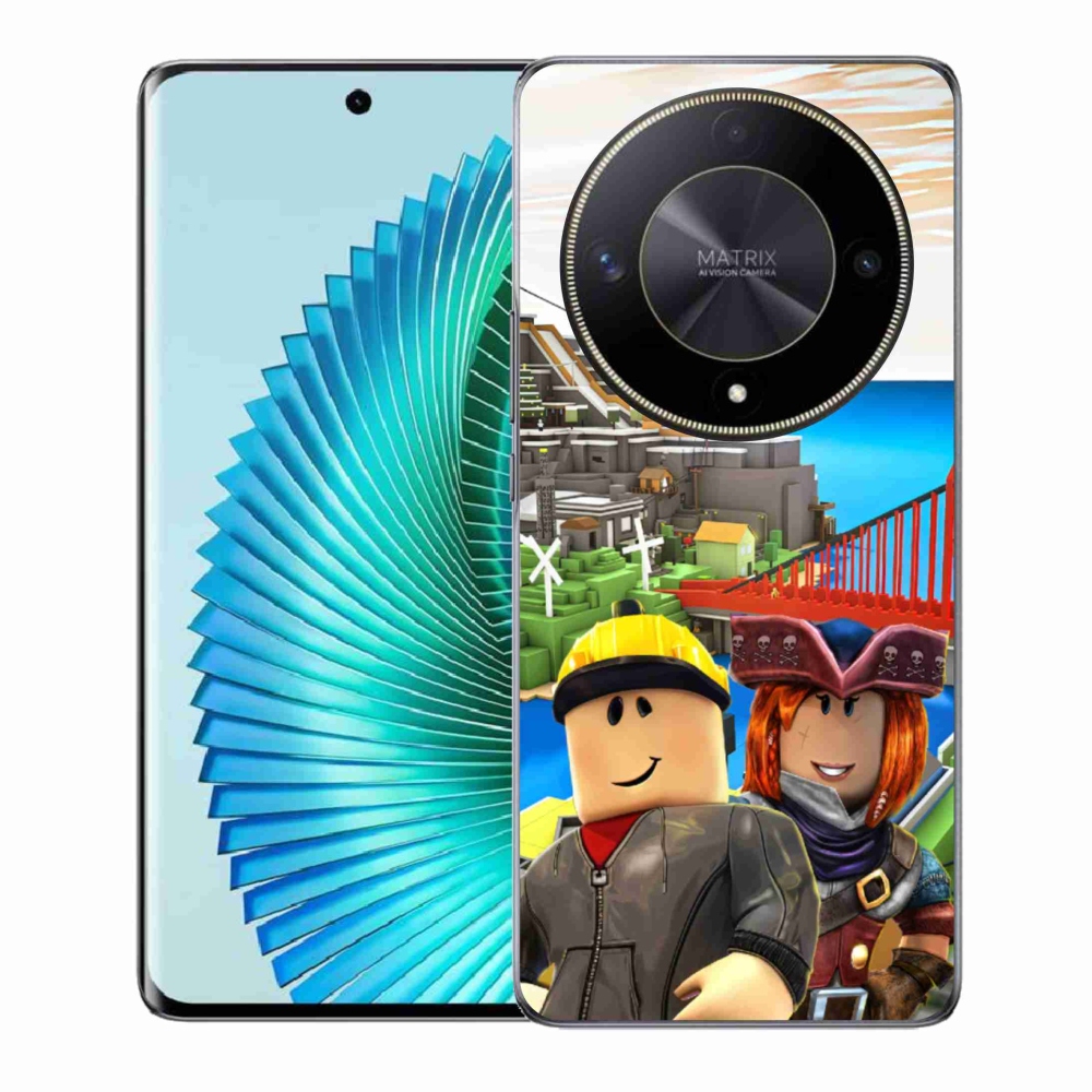 Gelový kryt mmCase na Honor Magic 6 Lite 5G - roblox 1