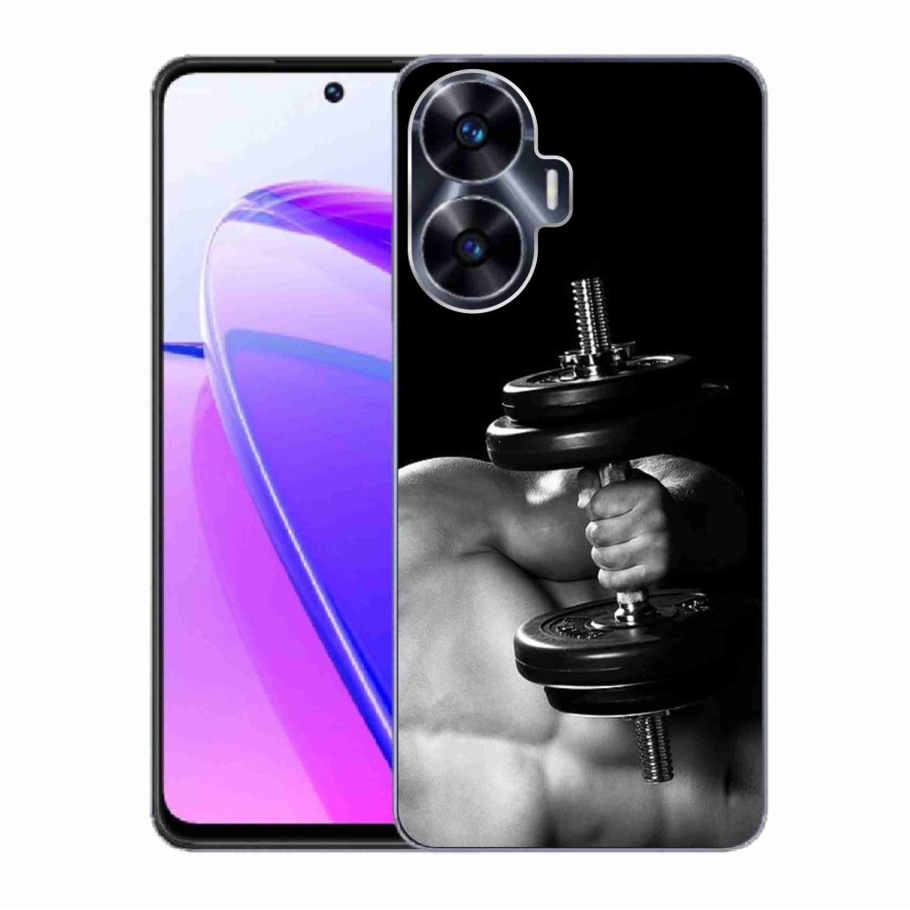 Gelový kryt mmCase na Realme C55 - posilování 2