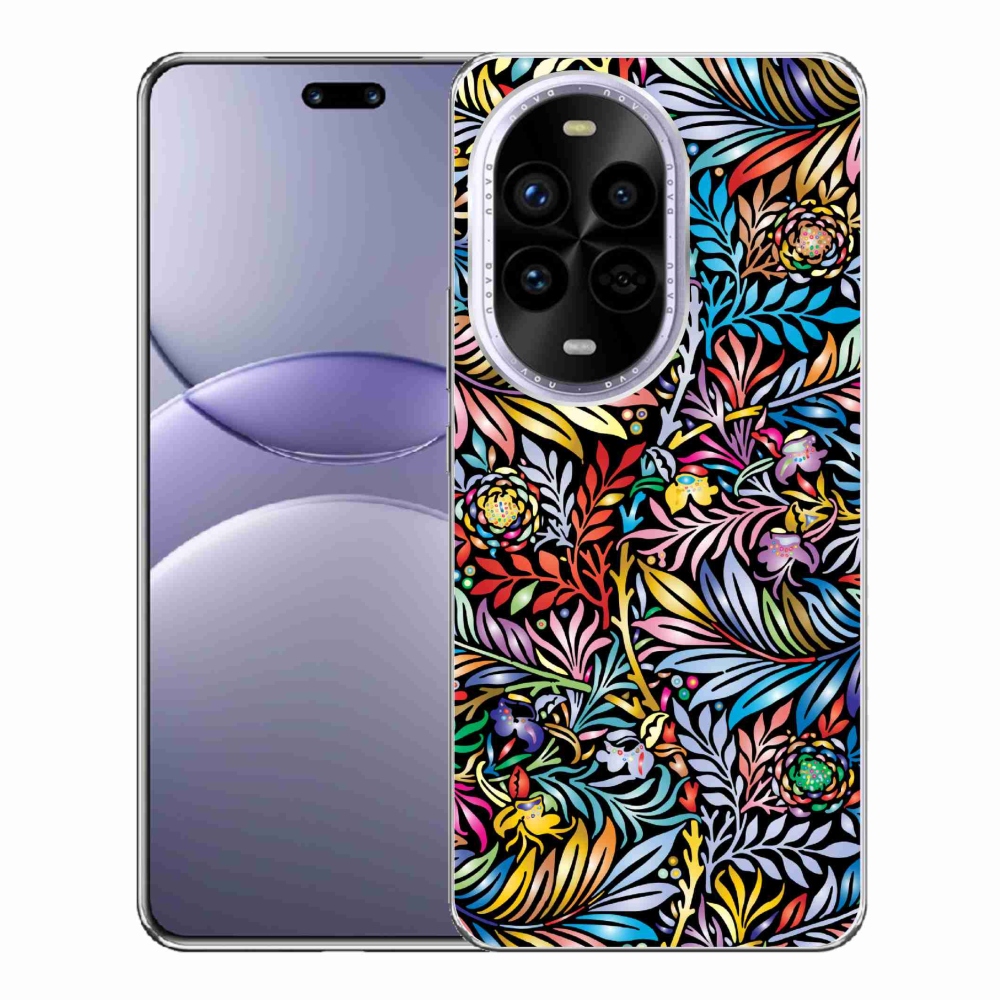 Gelový kryt mmCase na Huawei Nova 13 Pro 5G - květiny 5