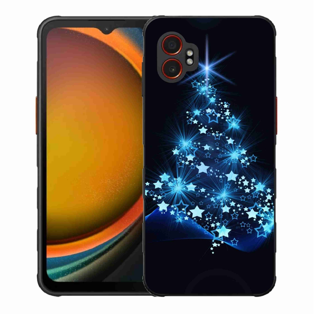 Gelový kryt mmCase na Samsung Galaxy Xcover 7 Pro - vánoční stromek