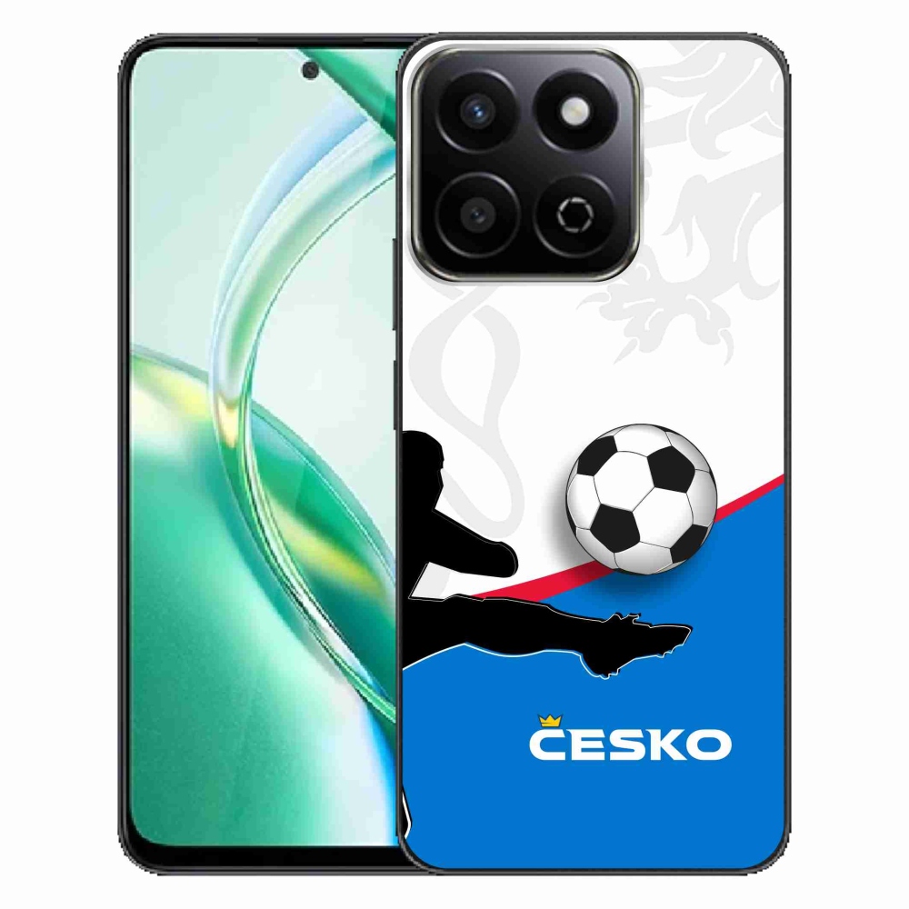Gelový kryt mmCase na Honor 200 Smart 5G - fotbal Česko 3