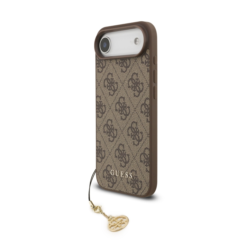 Guess 4G Charm Zadní Kryt pro iPhone Air Tone on Tone Brown