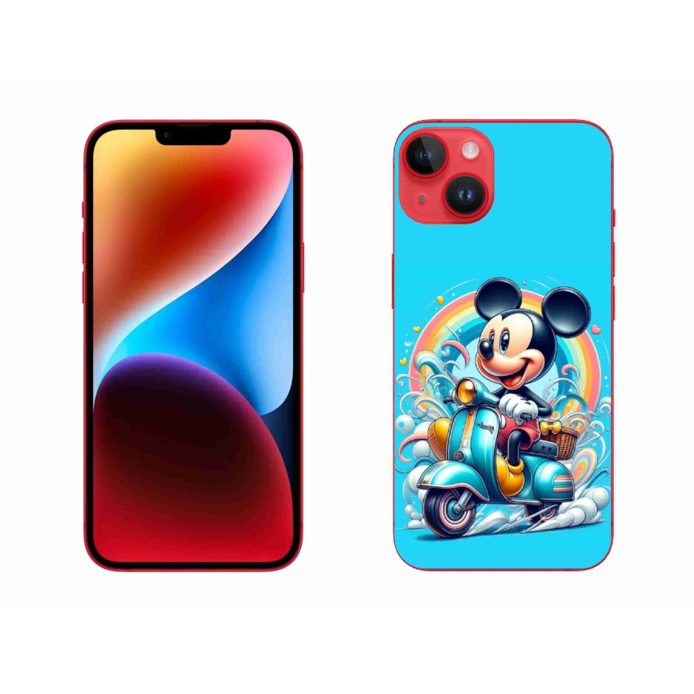 Gelový kryt mmCase na iPhone 14 Plus - mickey mouse 2