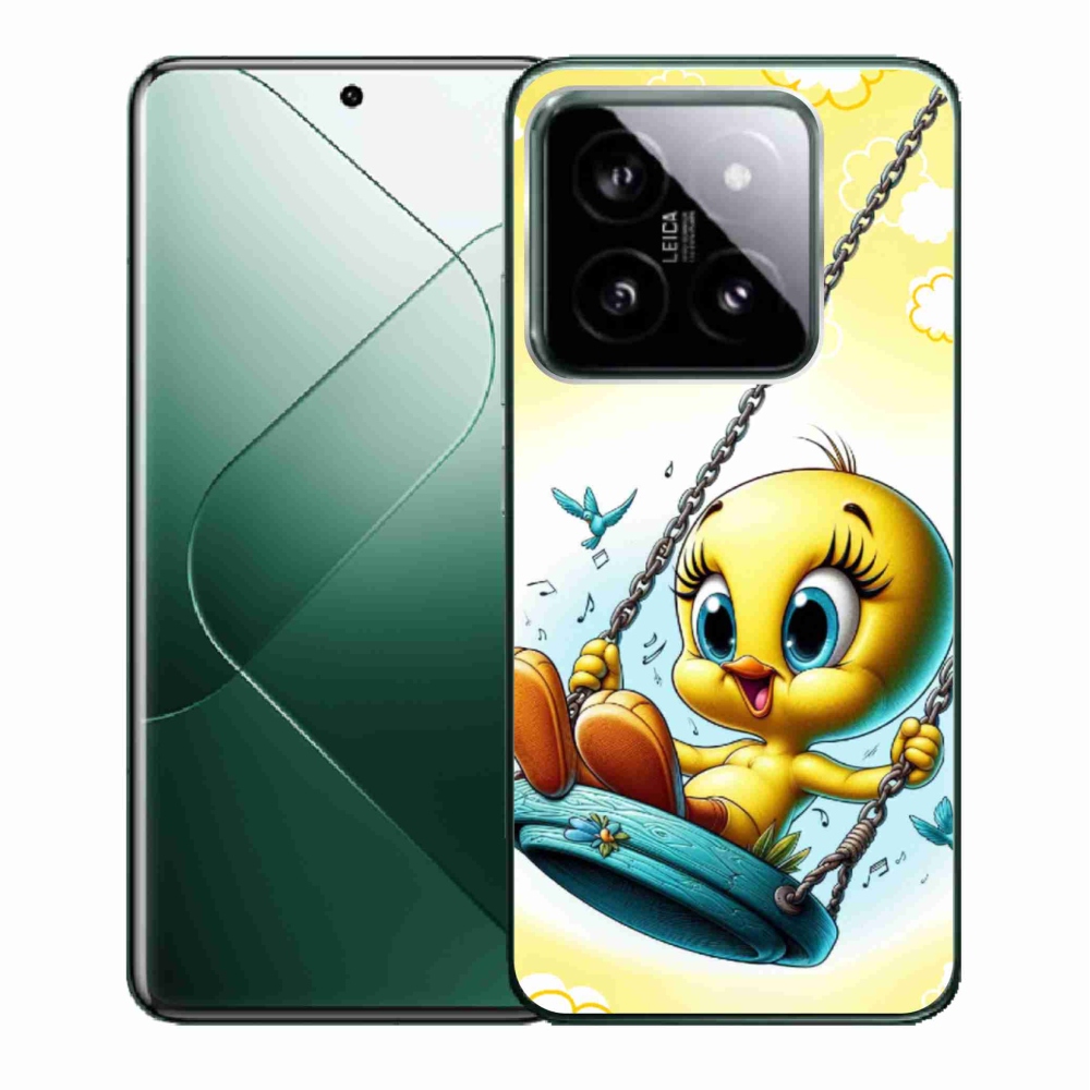 Gelový kryt mmCase na Xiaomi 14 - tweety