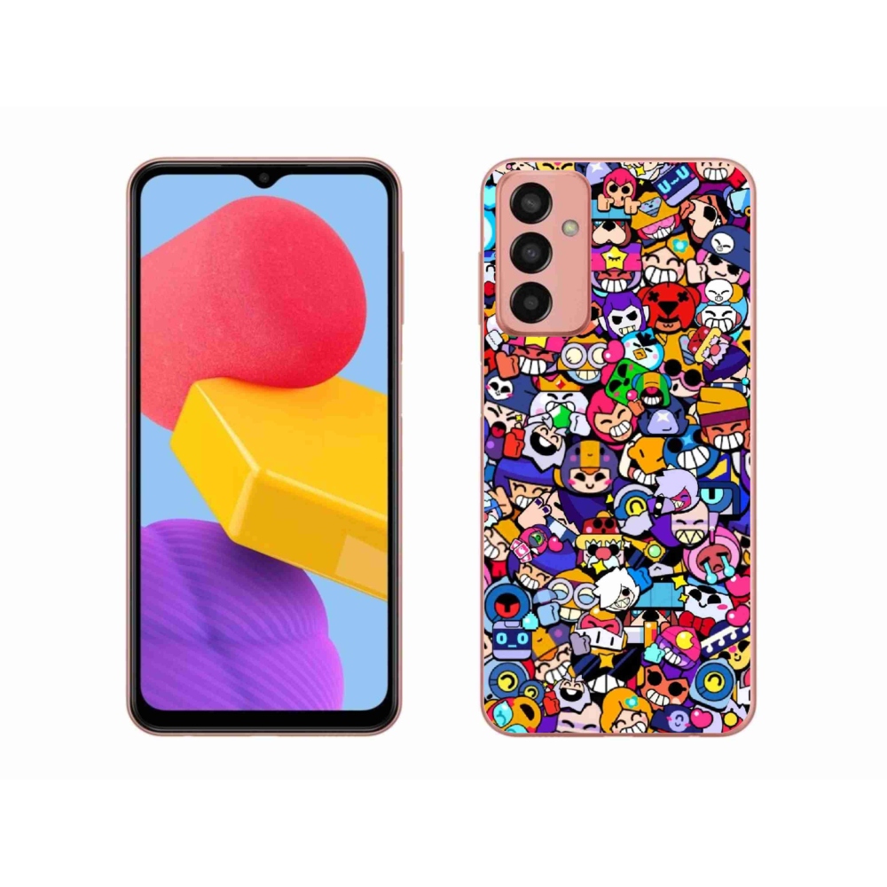 Gelový kryt mmCase na Samsung Galaxy M13 - brawl stars 2
