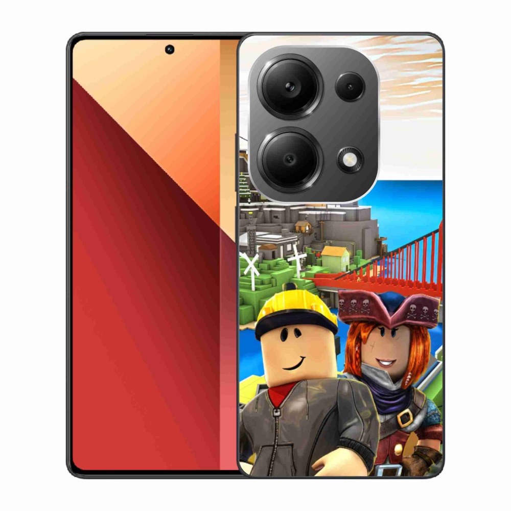 Gelový kryt mmCase na Xiaomi Redmi Note 13 Pro 4G/Poco M6 Pro  - roblox 1
