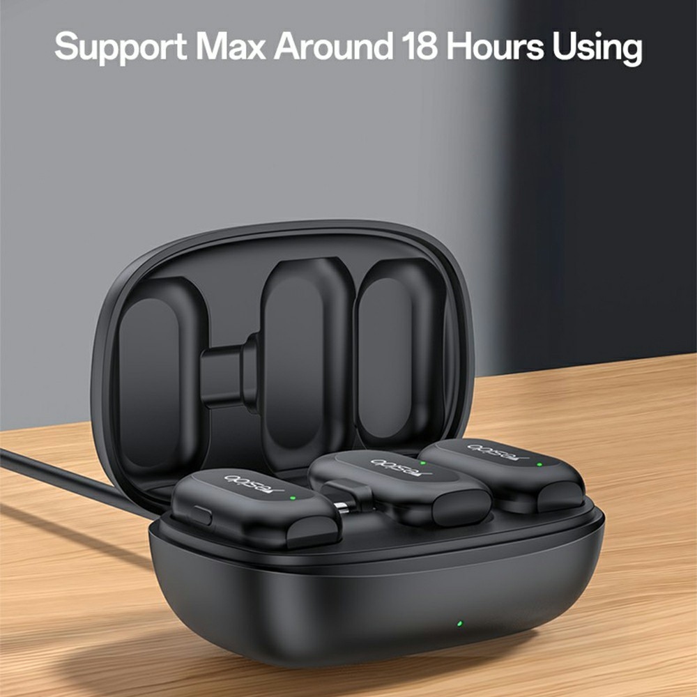 Yesido KR22 bezdrátový klopový mikrofon s AI redukcí šumu USB-C