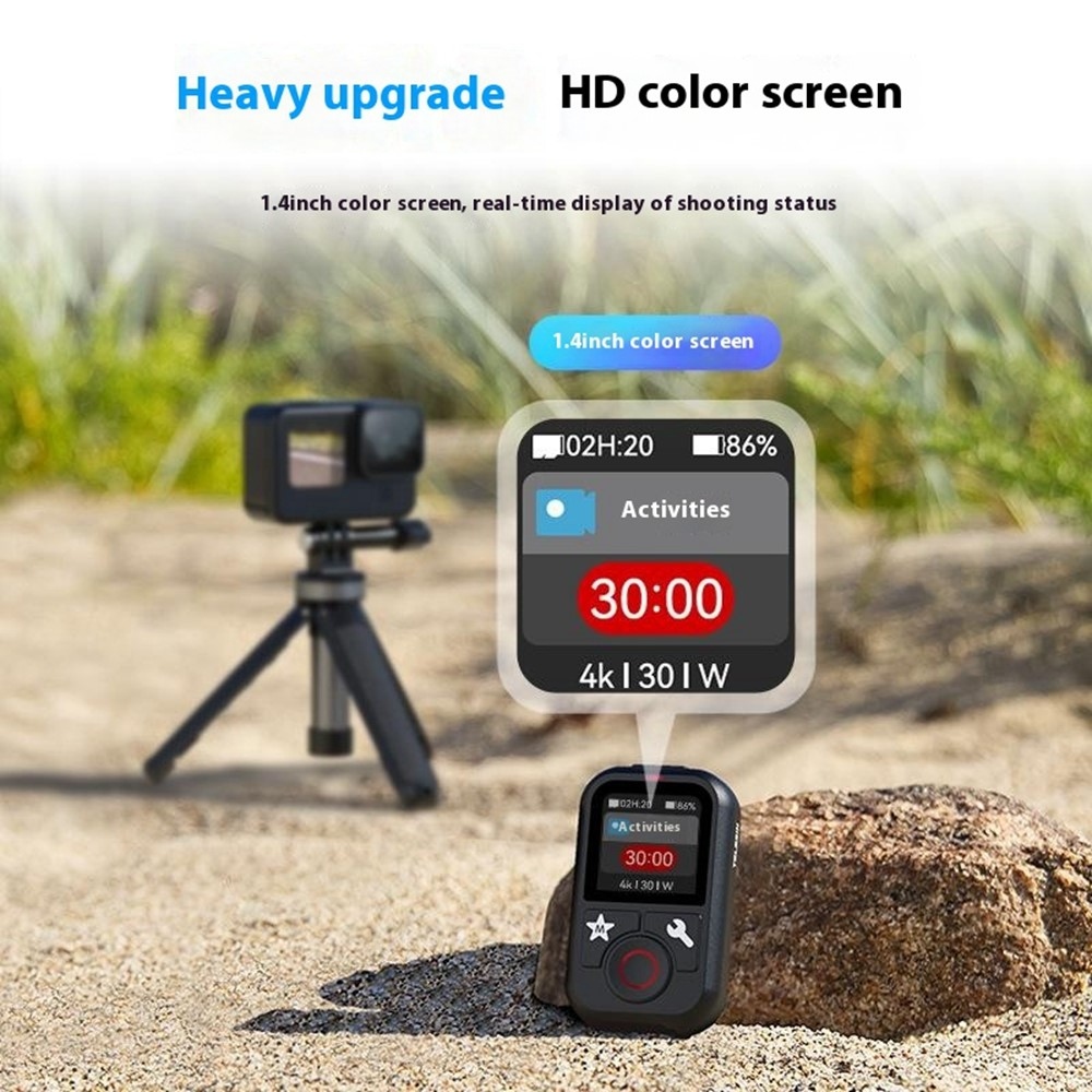 TELESIN Bluetooth dálkový ovladač pro GoPro Hero 13/12/11/10/9/8 a GoPro Max