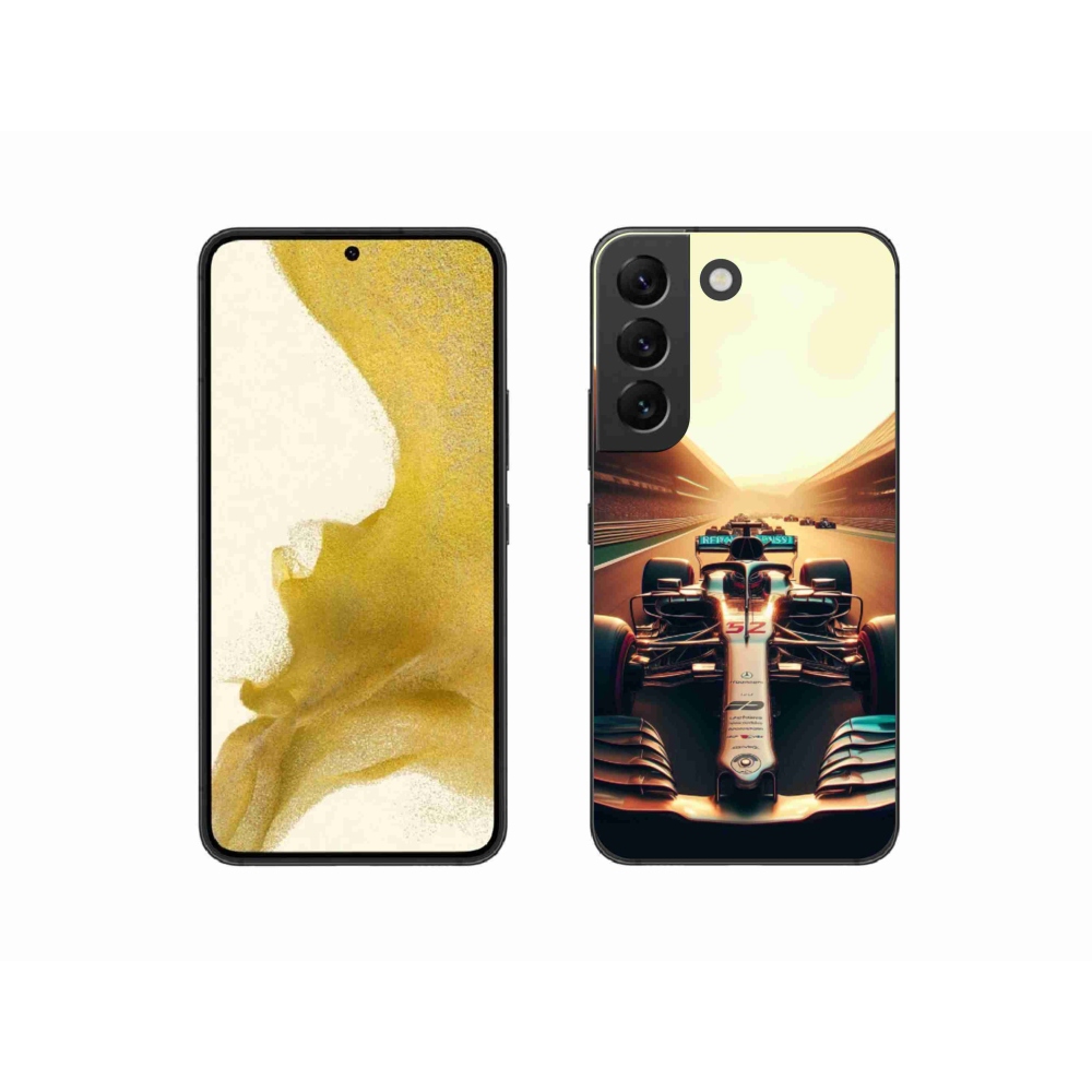 Gelový kryt mmCase na Samsung Galaxy S22 5G - formule 1
