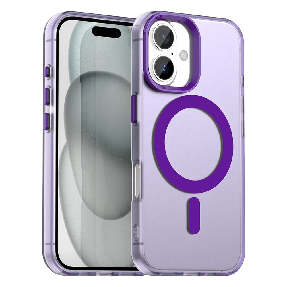 Candy gelový obal MagSafe pro iPhone 17 - fialový