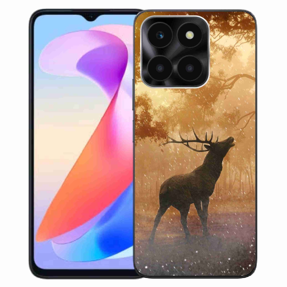 Gelový kryt mmCase na Honor X6a - jelen v říji