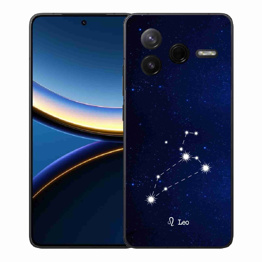 Gelový kryt mmCase na Xiaomi Poco F7 Pro - souhvězdí Lva