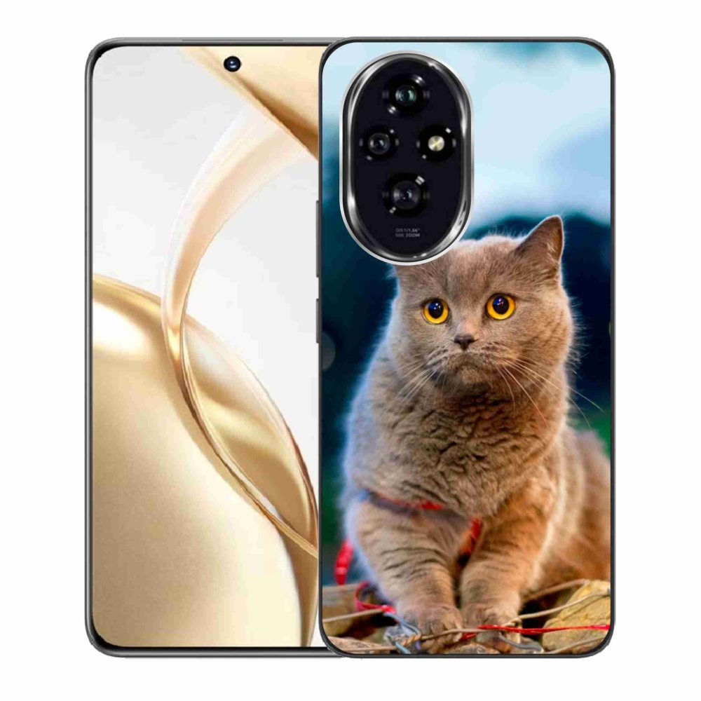 Gelový kryt mmCase na Honor 200 5G - britská modrá 2