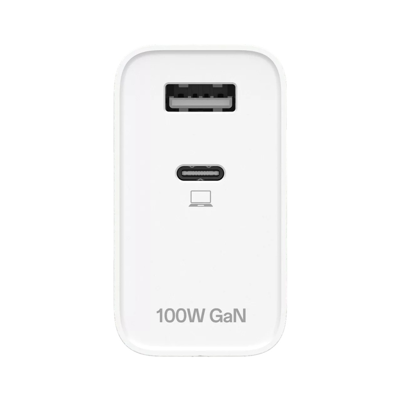 Oppo SuperVOOC USB-C 100W Cestovní Nabíječka + USB-C Datový Kabel White