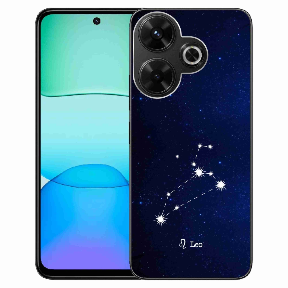 Gelový kryt mmCase na Xiaomi Redmi 13 4G/Poco M6 4G  - souhvězdí Lva