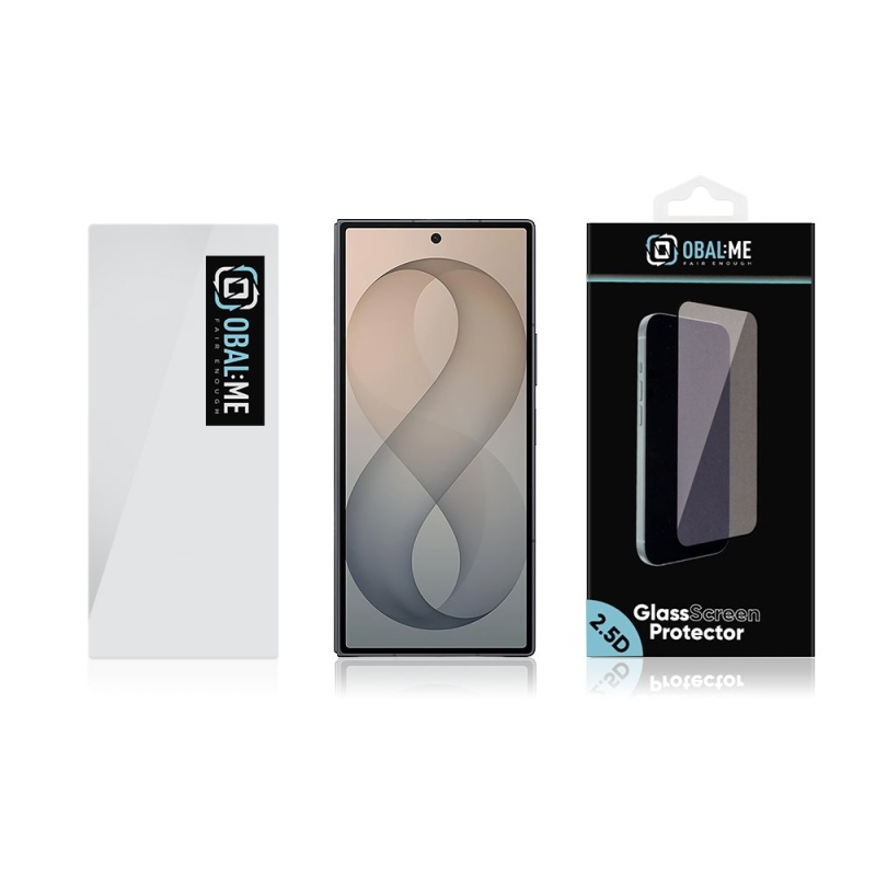OBAL:ME 2.5D Tvrzené Sklo pro Samsung Galaxy Z Fold 8 Ultra Clear